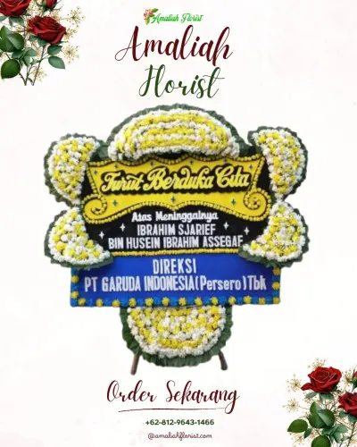 Papan Bunga Duka di Ngabeyan